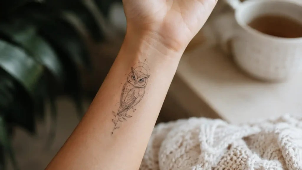 tatuagem de coruja significado
