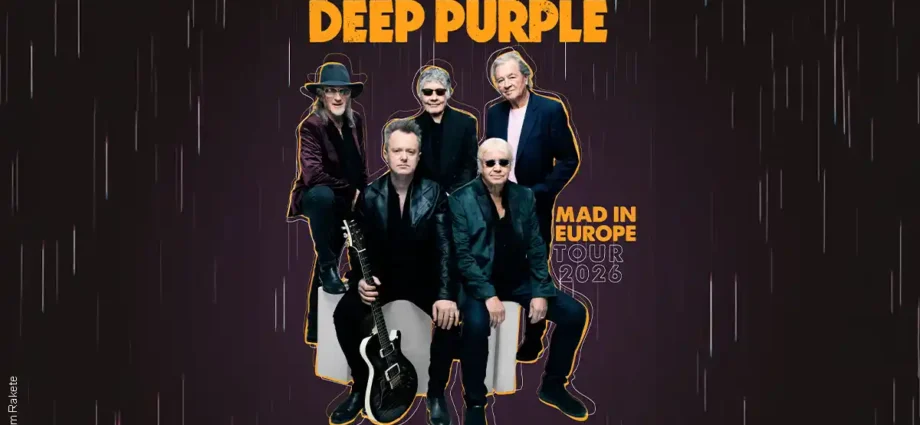 Deep Purple prepara novo álbum, turnê mundial e show em São Paulo em dezembro de 2026.