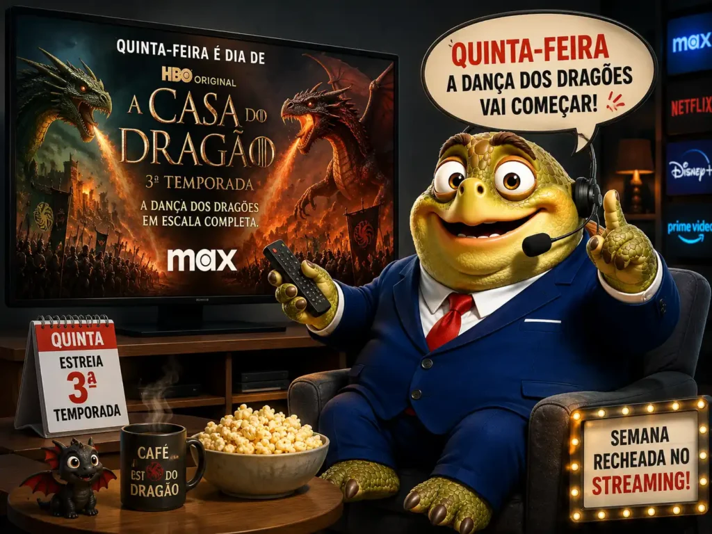 O streaming também resolveu explodir tudo ao mesmo tempo